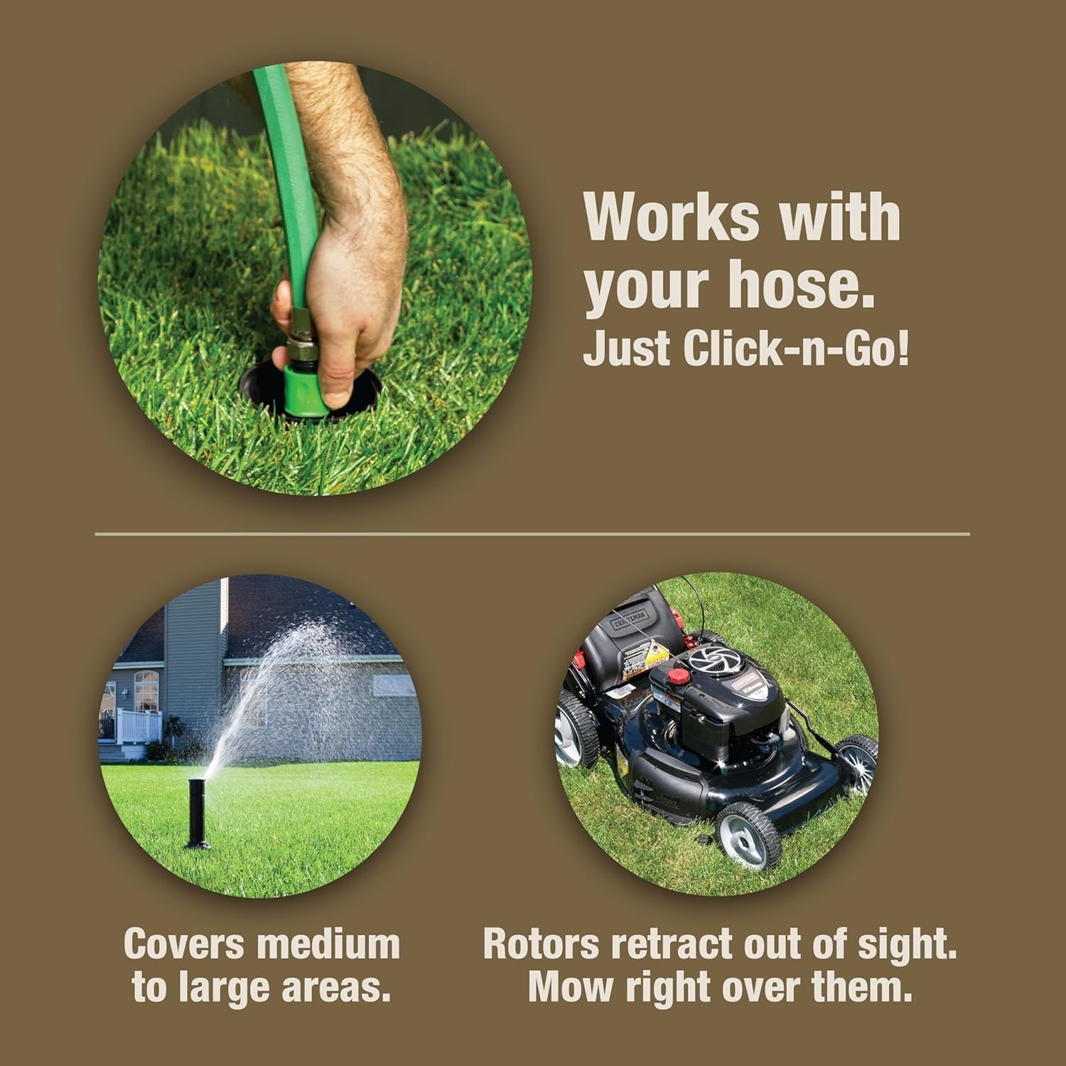 Pro Rotor Pop-up Sprinkler System Kit**$