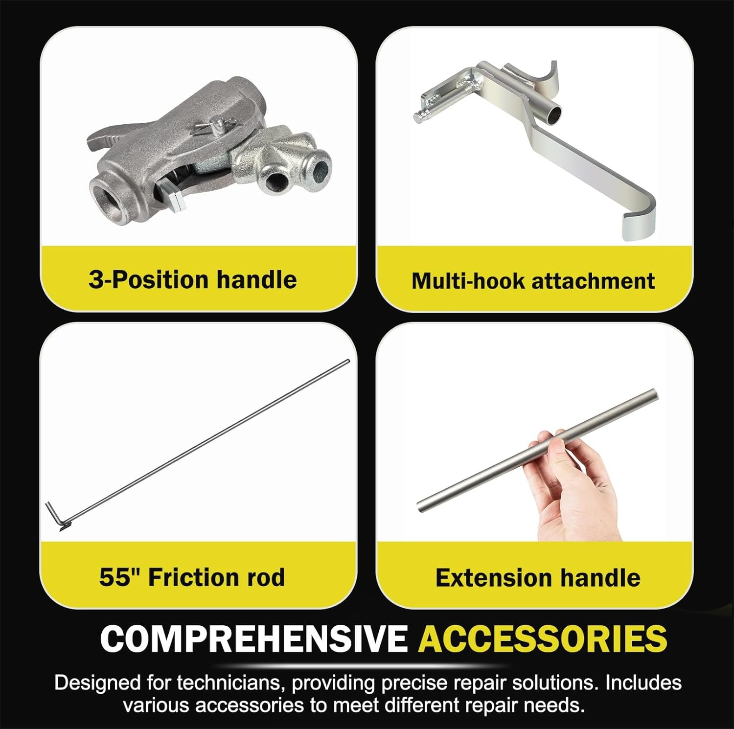 For Monkey-On-A-Stick Jack Auto Body Push Pull Friction Jack Alignment 77043