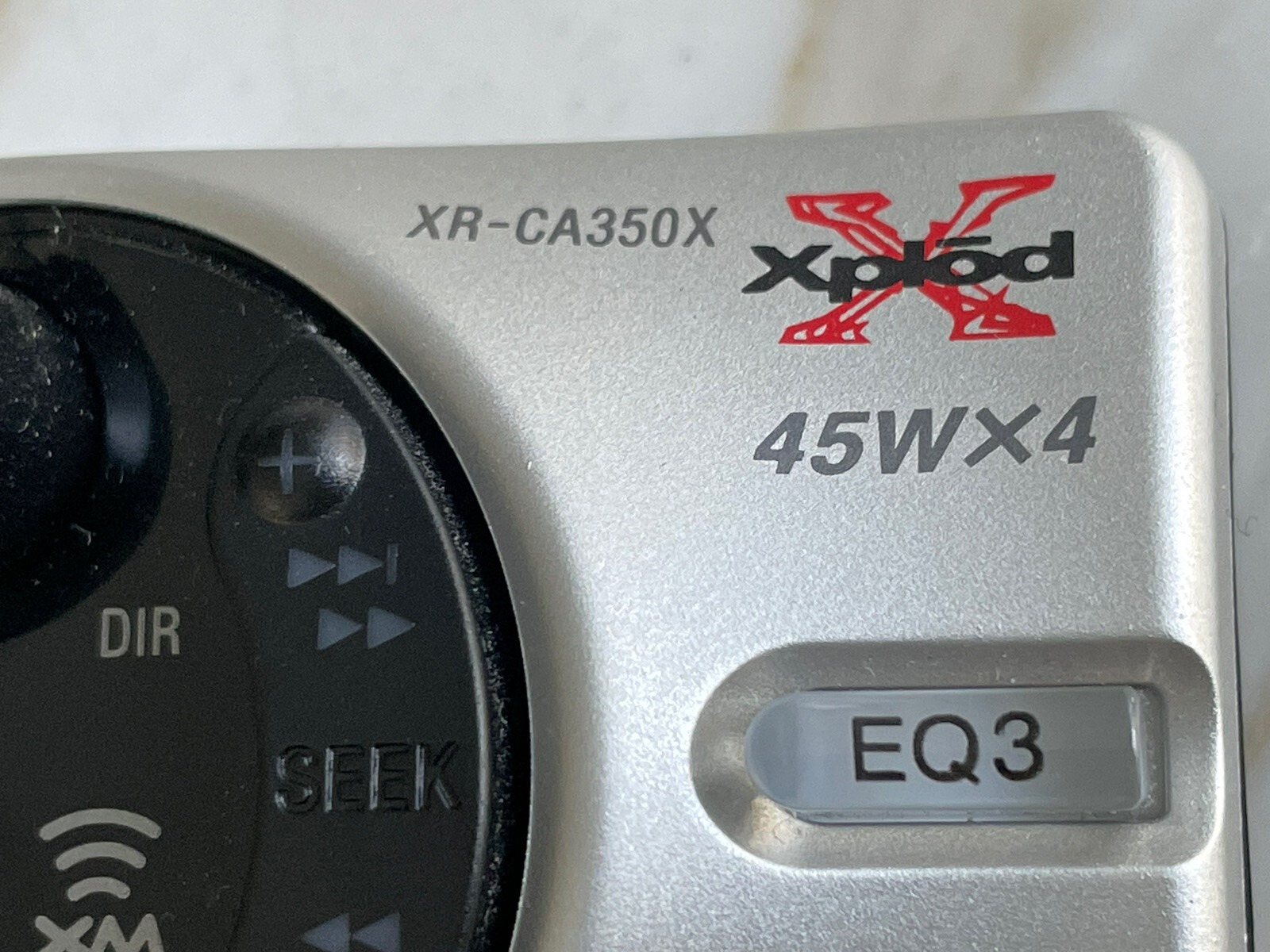 SONY XR-CA350X CAR STEREO CASSETTE SONY XR-CA350X STEREO ONLY FACEPLATE OEM🟠