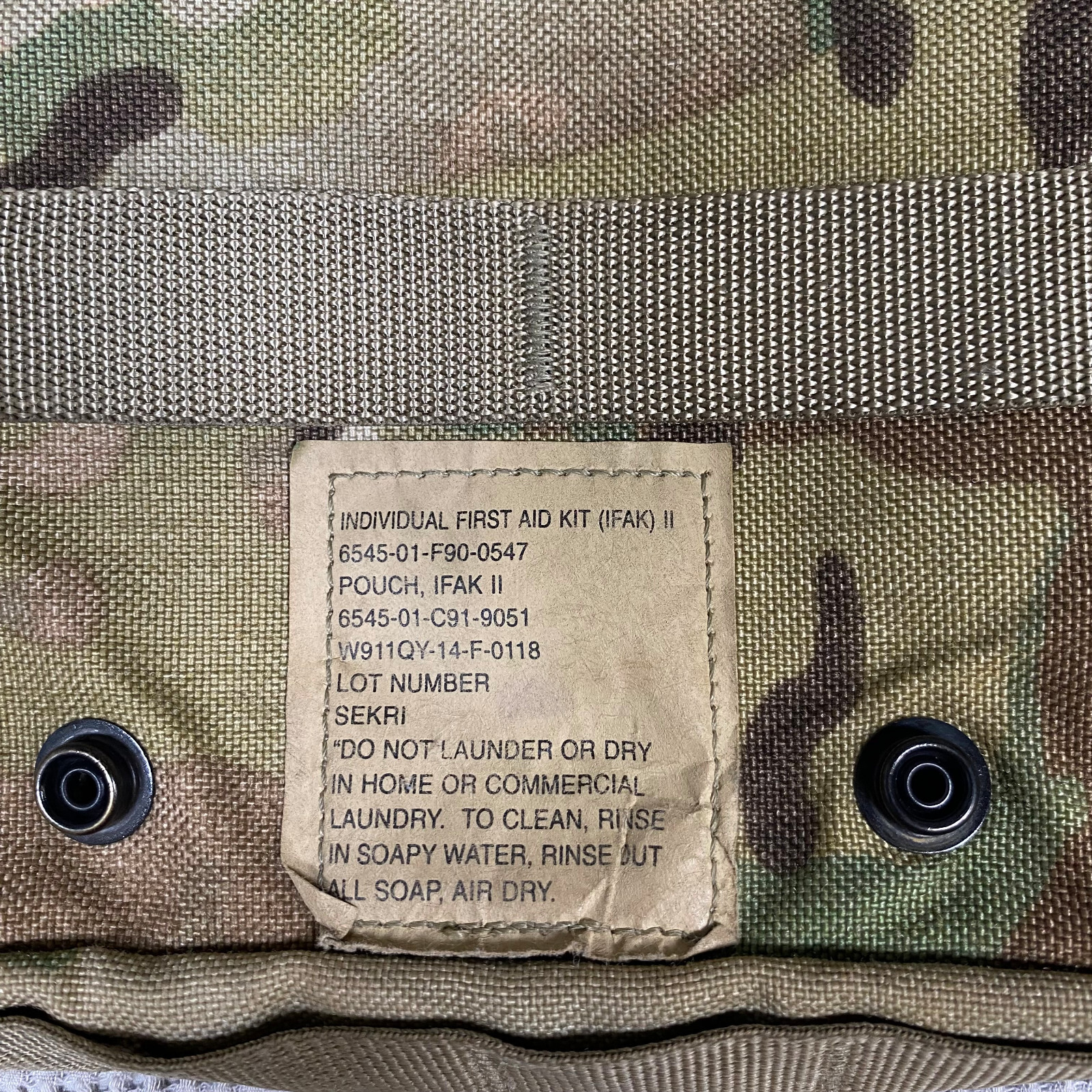 USGI Sekri MOLLE IFAK II Individual First Aid Kit Pouch Multicam OCP