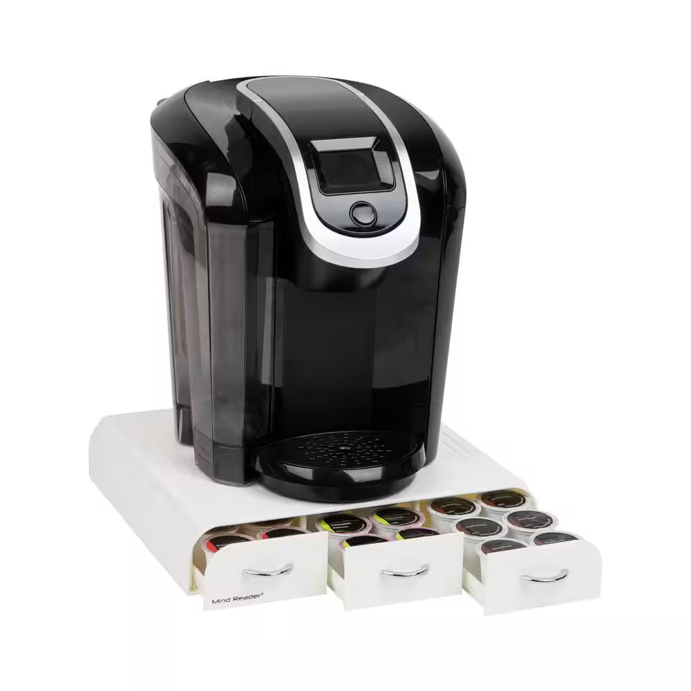 Anchor 36-Capacity White K-Cup Storage Drawer Free Ship NEW