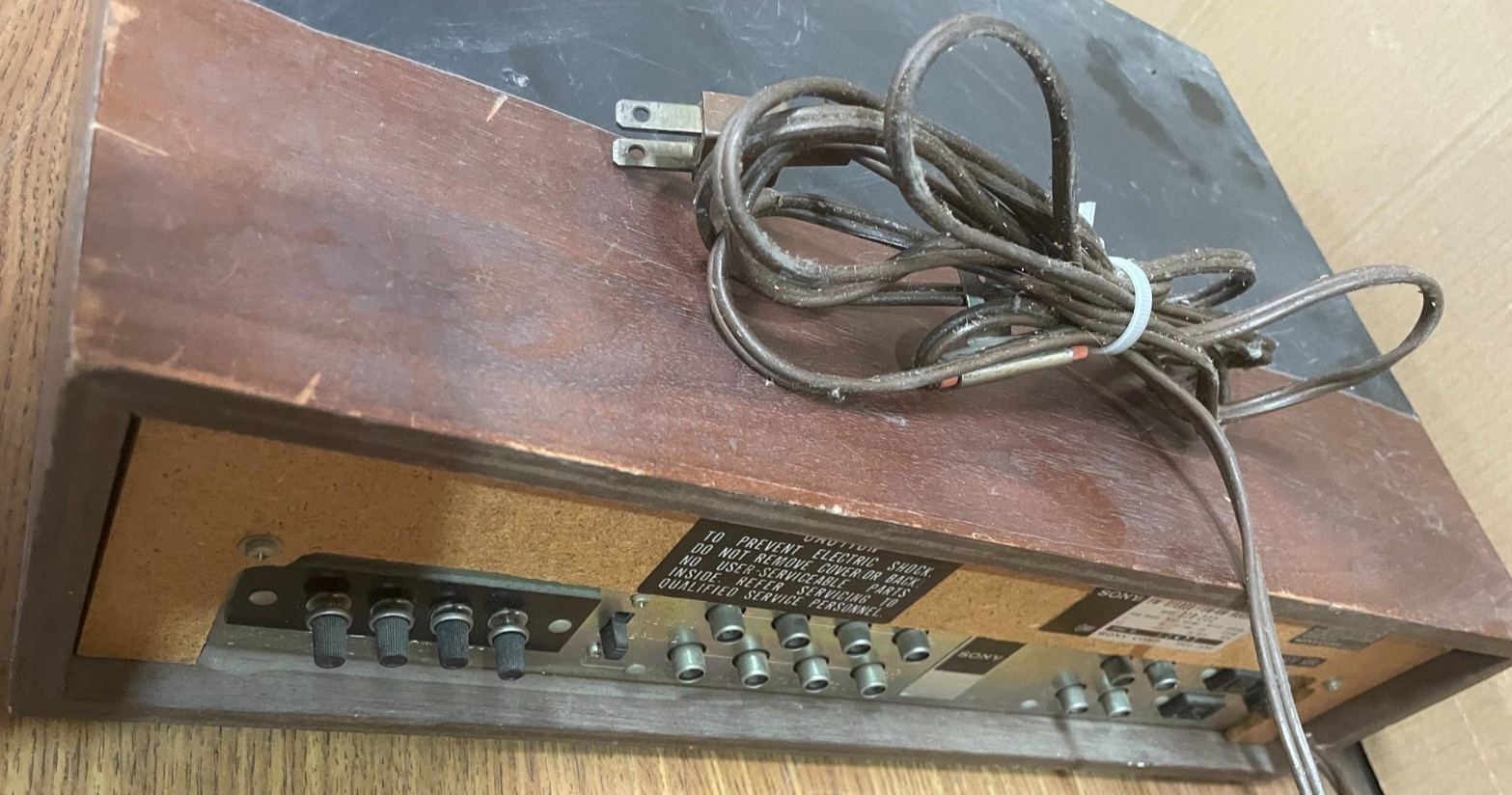 Vintage Sony STR-222 Solid State Stereo Receiver - Tested for Power Only