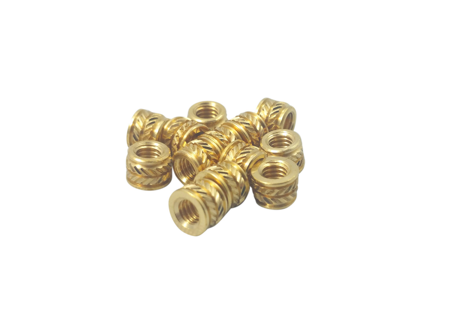 #6 32 6-32 6 Threaded Heat Inserts for 3D Printing Screws Metal Qty 100 #6-32