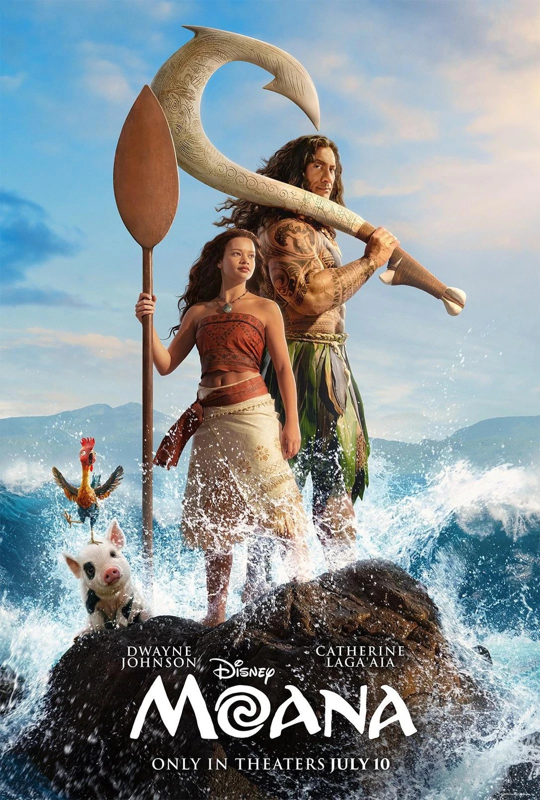 $15 Fandango discount code for 1 tickets to Disney Moana Movie - CODE MESSAGED
