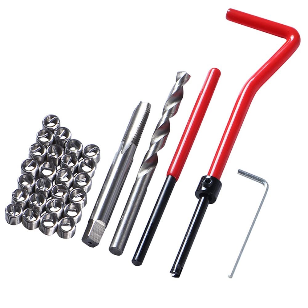 Fongmore 30 PCS Stainless Steel Thread Repair Kit M6x1.0mm Metric Thread...
