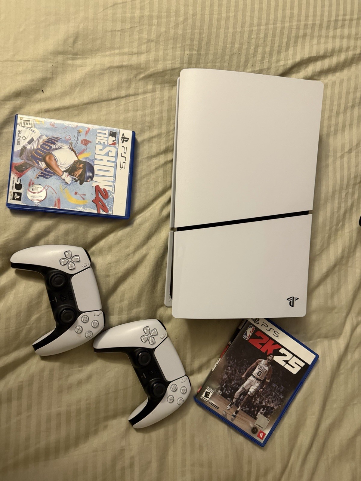 Sony PlayStation 5 Console Bundle with Controllers and Games