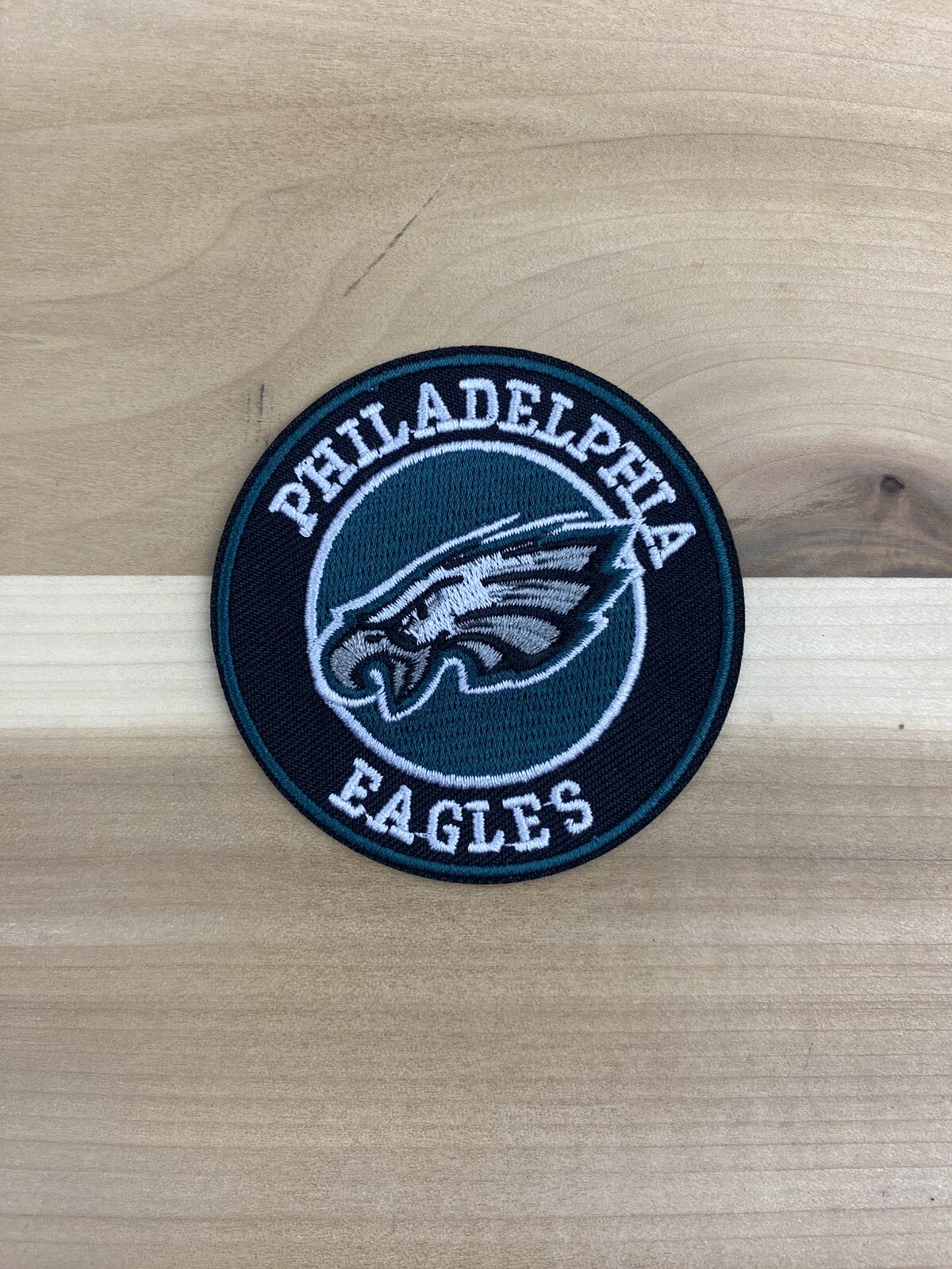 PHILADELPHIA EAGLES EMBROIDERED IRON ON PATCH 3"