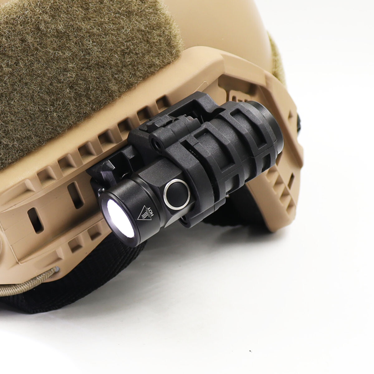 Tactical helemt picatinny Rail Adapter fFlashlight Mount for Tactical Helmets