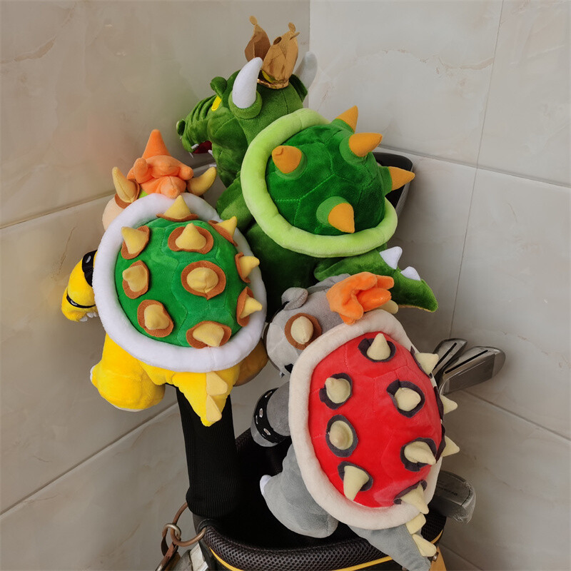 Bowser Golf Wood Head Covers Koopa Driver Fairway Woods Headcovers