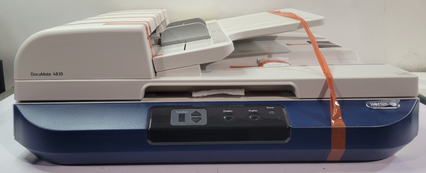 Xerox DocuMate 4830 Flatbed Scanner Simplex/Duplex-RECONDITIONED