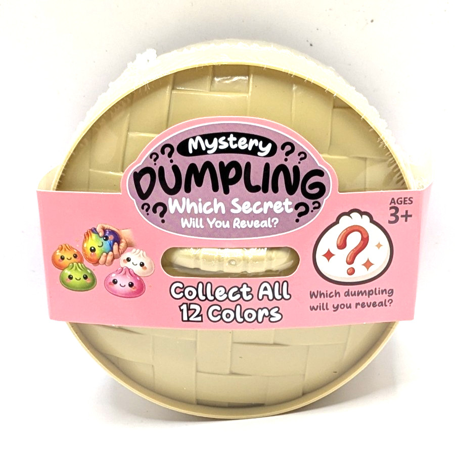 Mystery Dumpling Squishy Toy - Sealed Blind Pack - 1 Random Variant