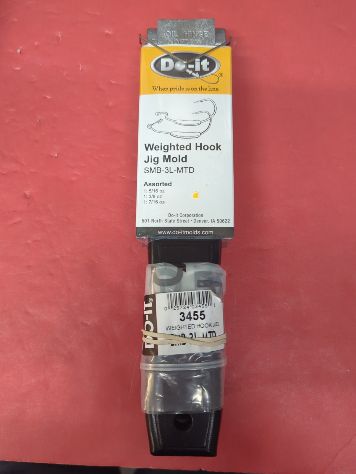 3455-WEIGHTED HOOK JIG MOLD-SMB-3L-MTD