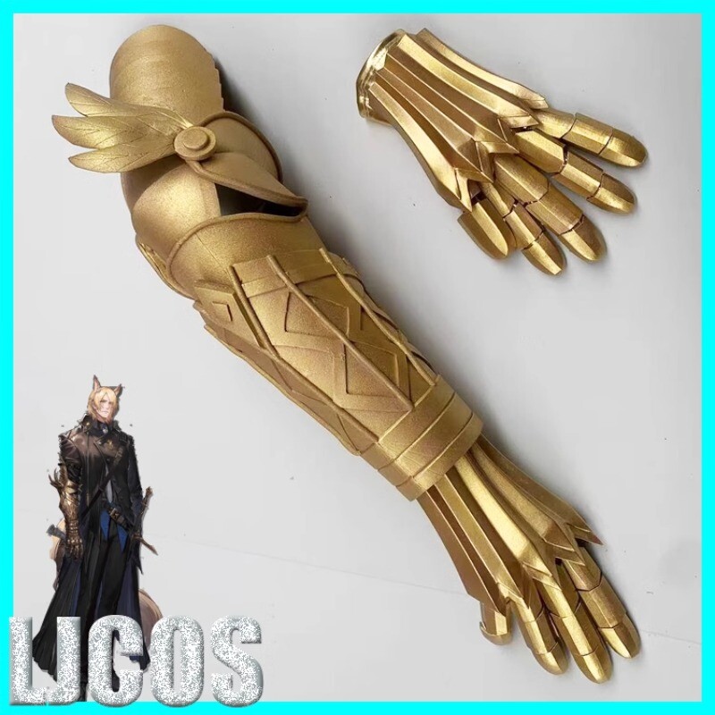 Anime Arknights Młynar Halloween EVA Arm Armor+Gloves Cos Prop Handmade Toys