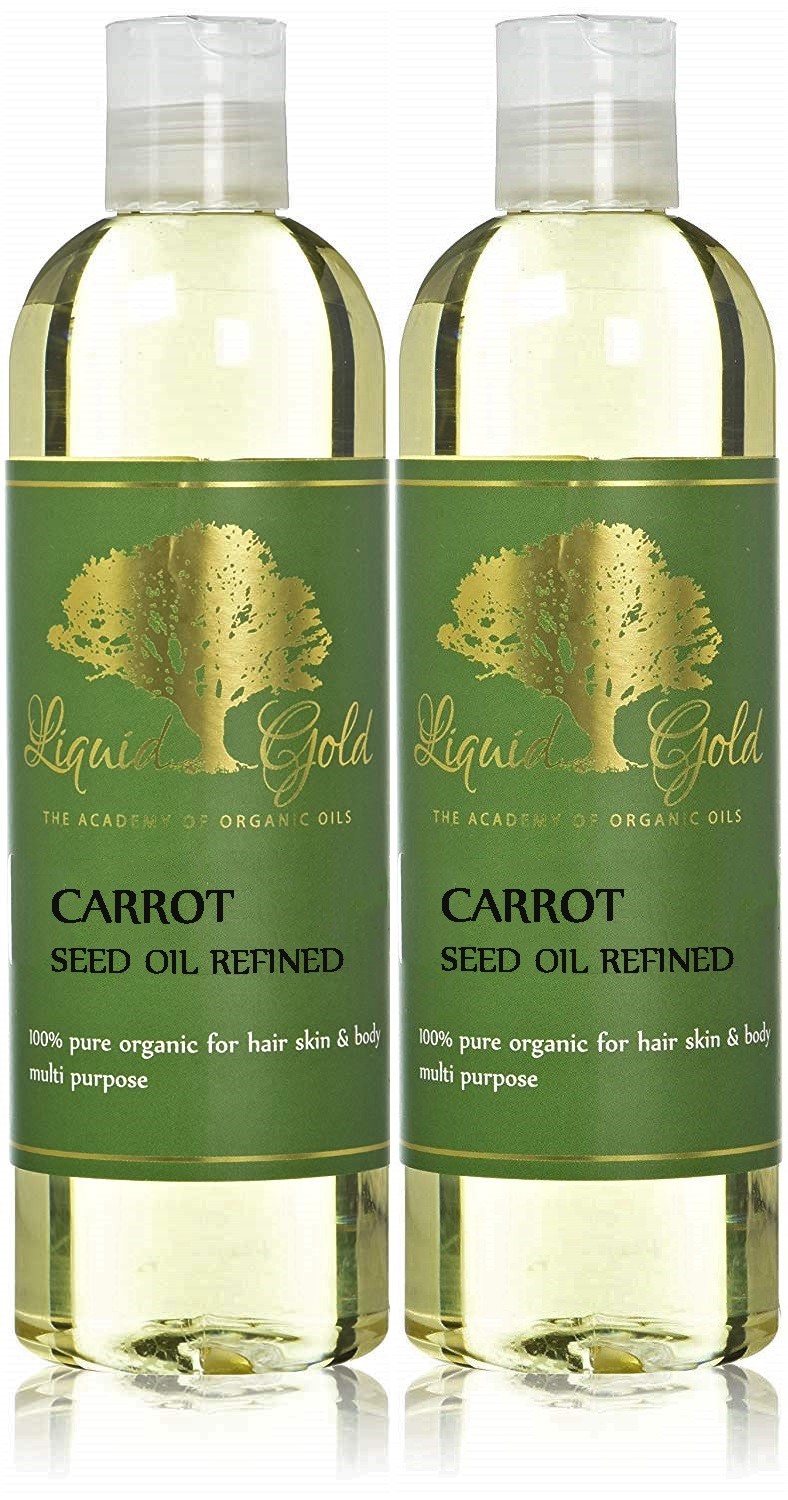 24 oz PREMIUM REFINED CARROT SEED OIL 100% PURE ORGANIC BEST FRESH COLD PRESSED