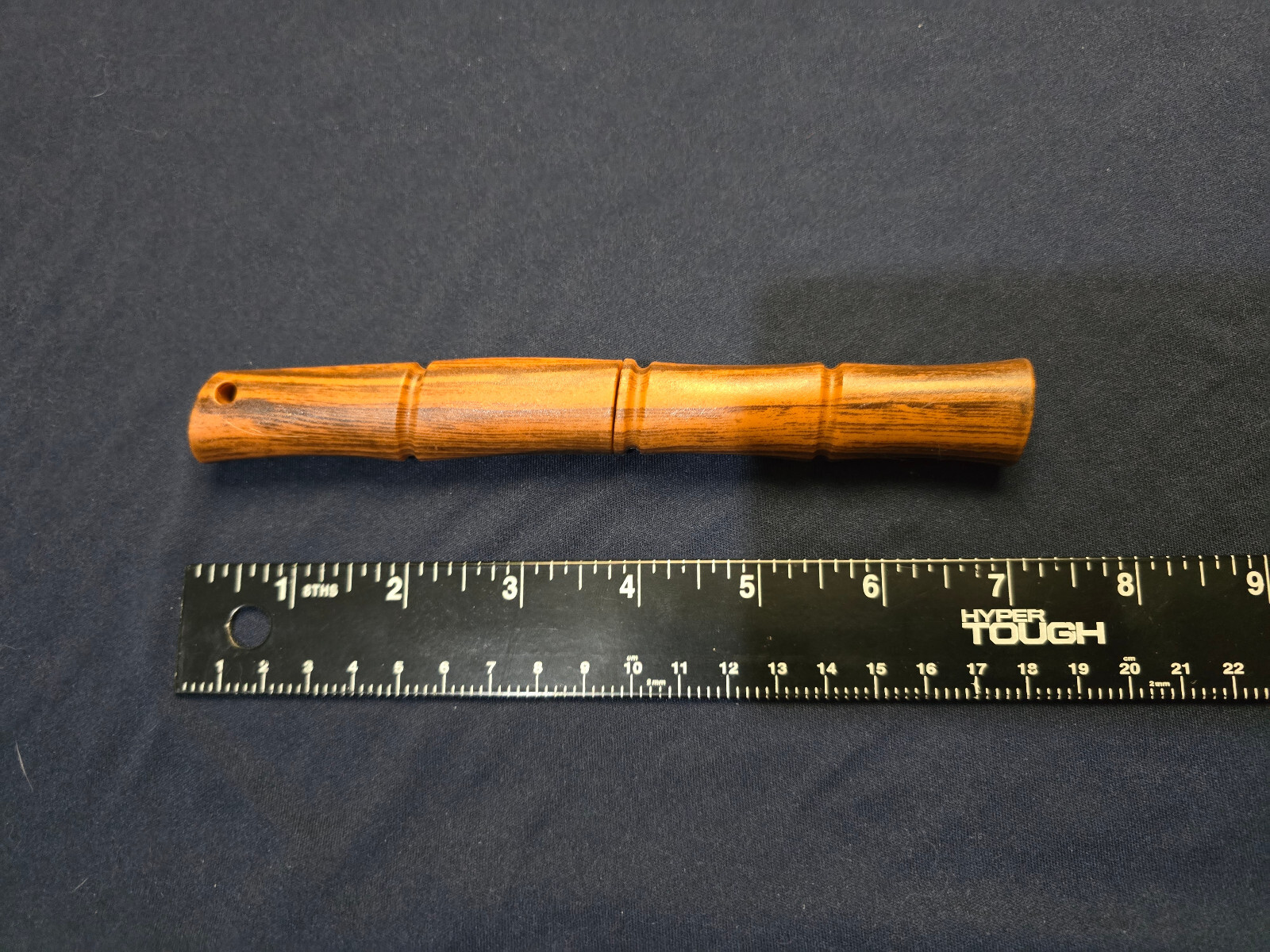 Concealed neck knife, boot knife - bamboo shaped (acrylic/plastic material)