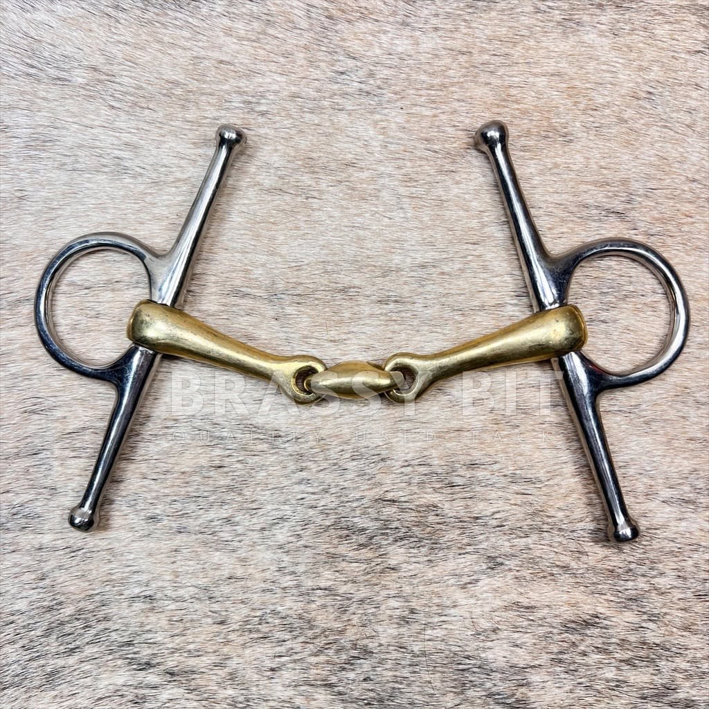 5.5" Full Cheek Snaffle w/ Lozenge
