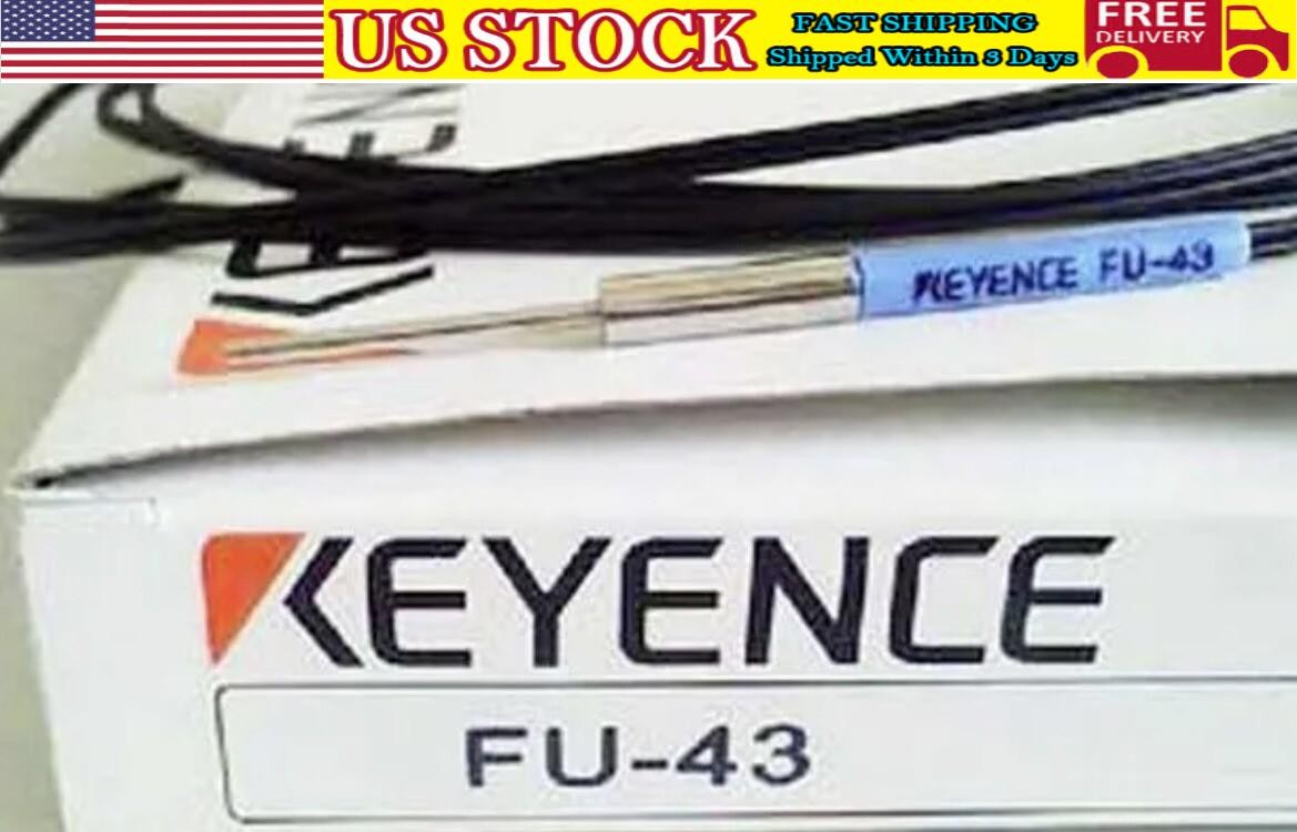 Keyence FU-43 Fiber Optic Sensor Reflective FU43 New  US Free TAX
