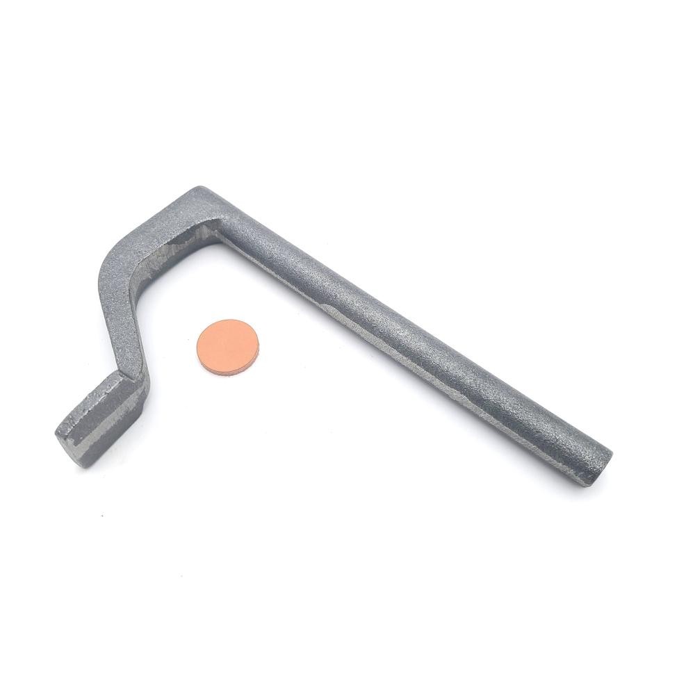 Taytools Workbench Holdfast with Leather Pad Ductile Cast Iron 2-Pack