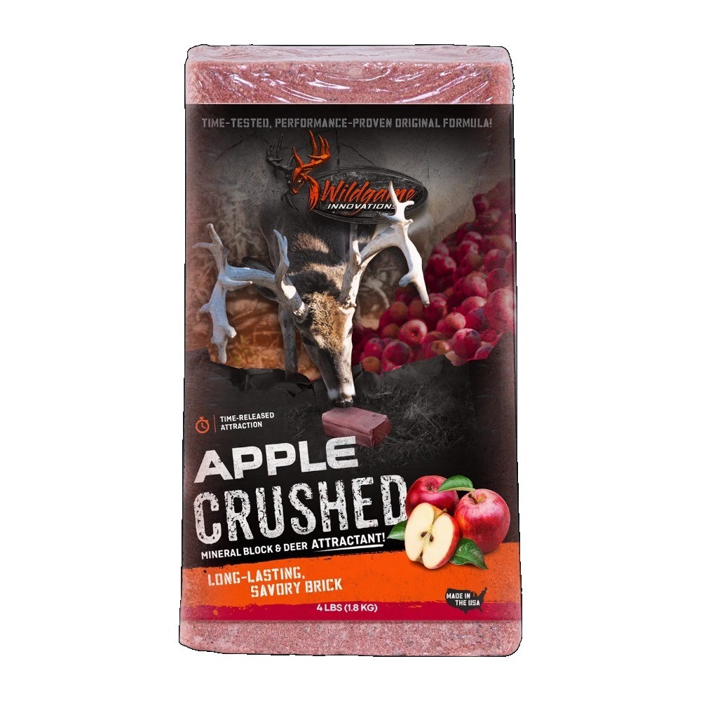 2-Pack Crushed Deer Attractant Salt Block 4lbs Long-Lasting Time-Released
