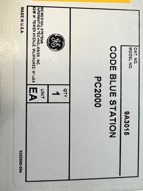 Dukane Code Blue Station 9A3015, NEW