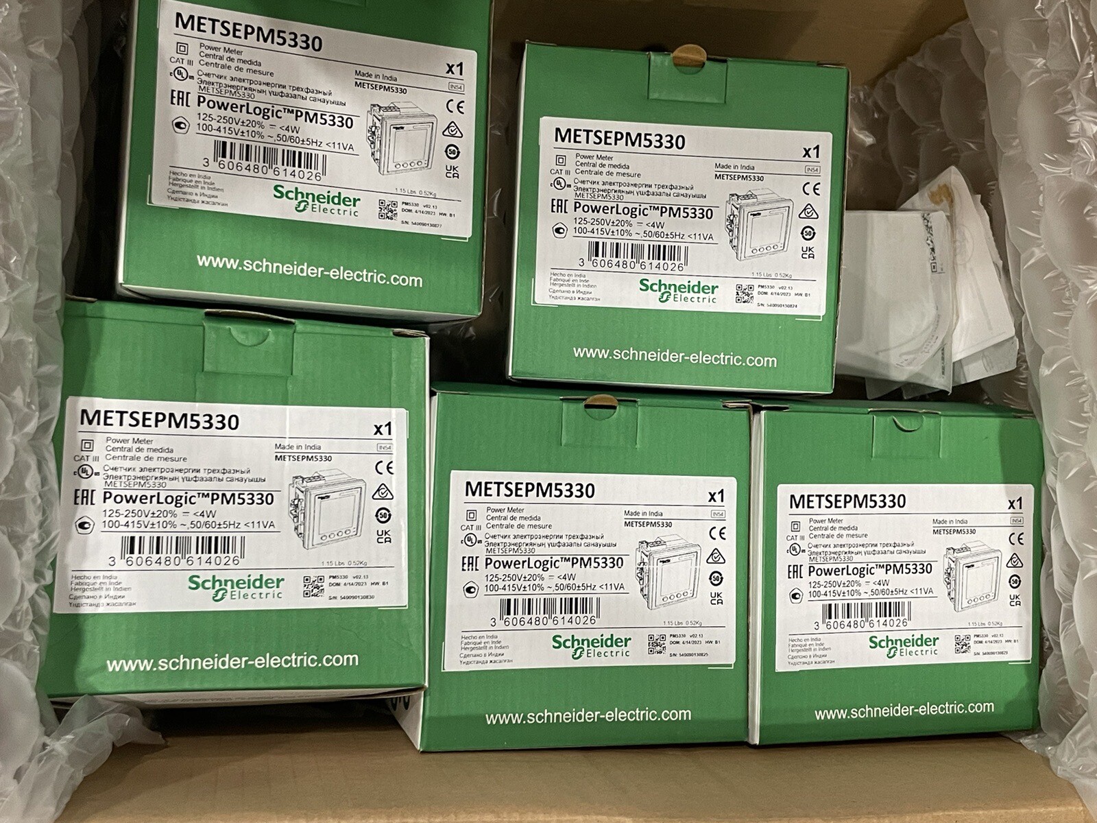 PowerLogic PM5330 modbus up to 31st Harmonic METSEPM5330 Expedited Shipping