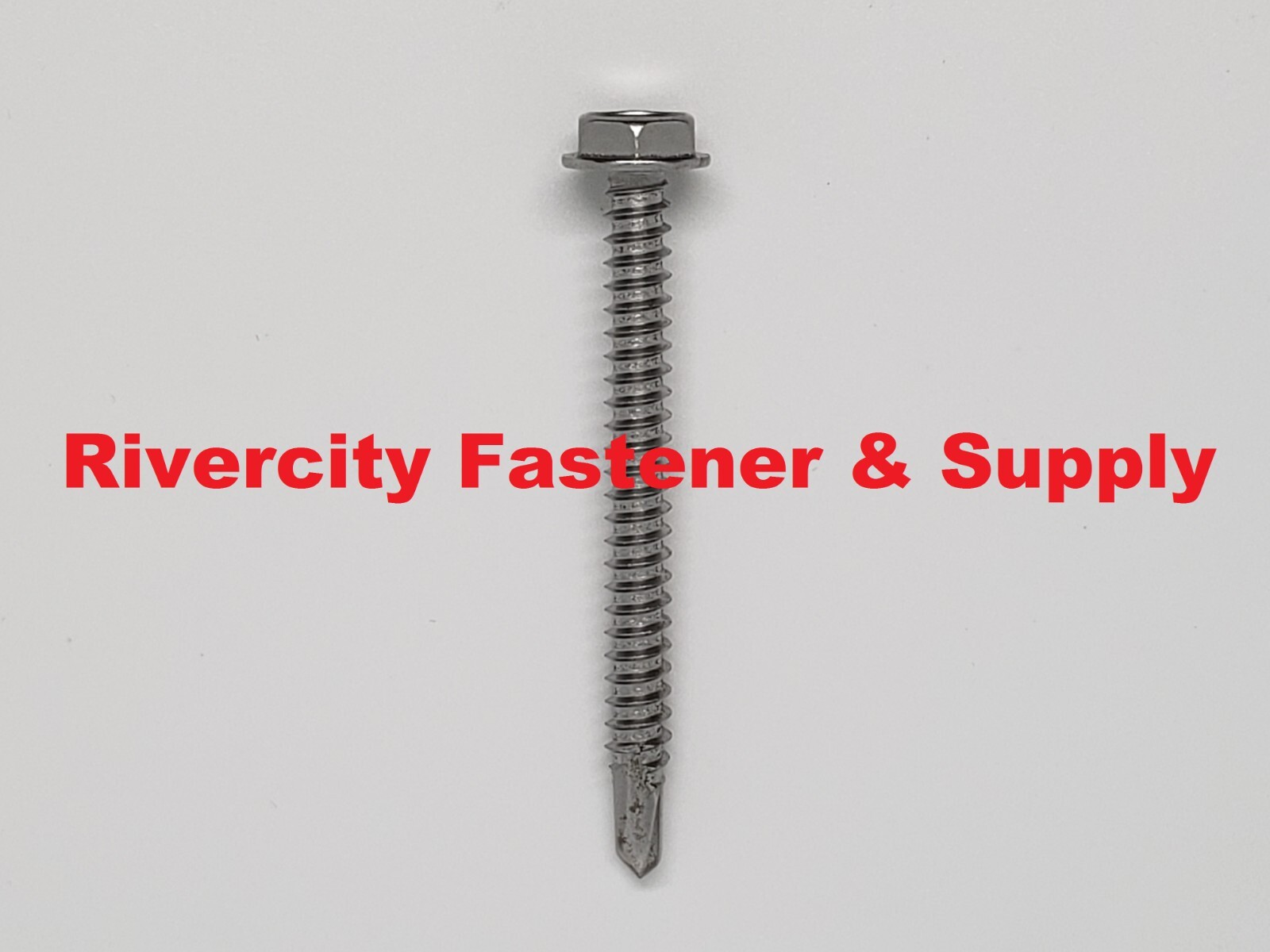10x2 Hex Washer Head Self Drilling TEK Screws IHW 410 Stainless 10-16x2 #10 x 2"