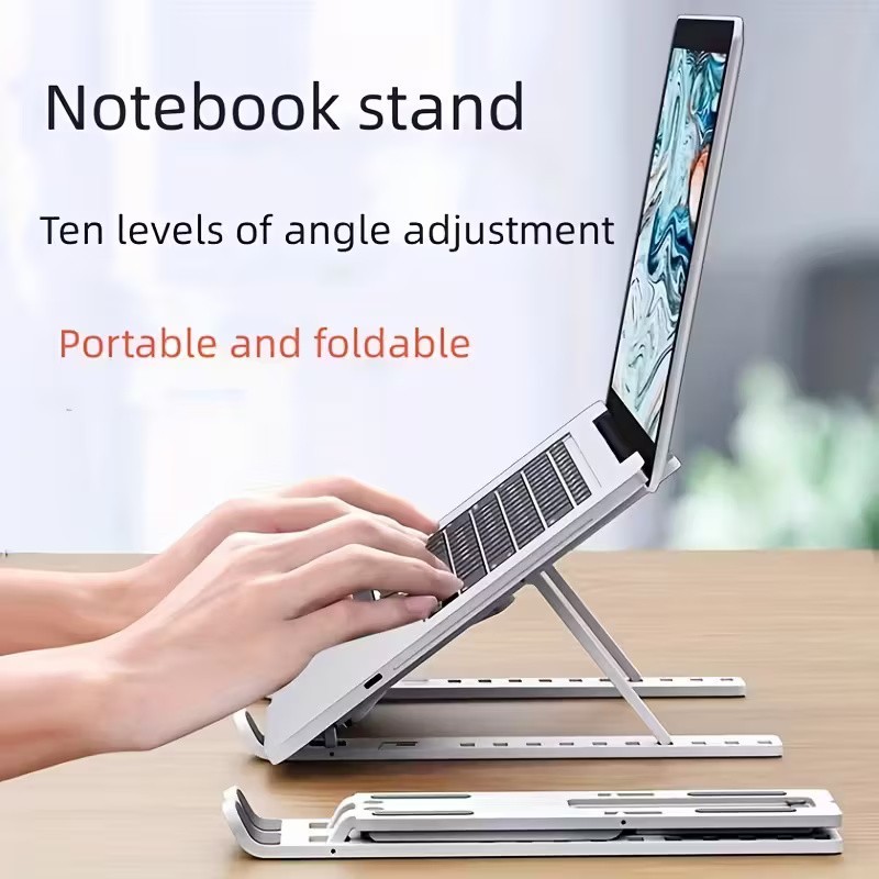 Laptop Stand – Adjustable Foldable Cooling Base