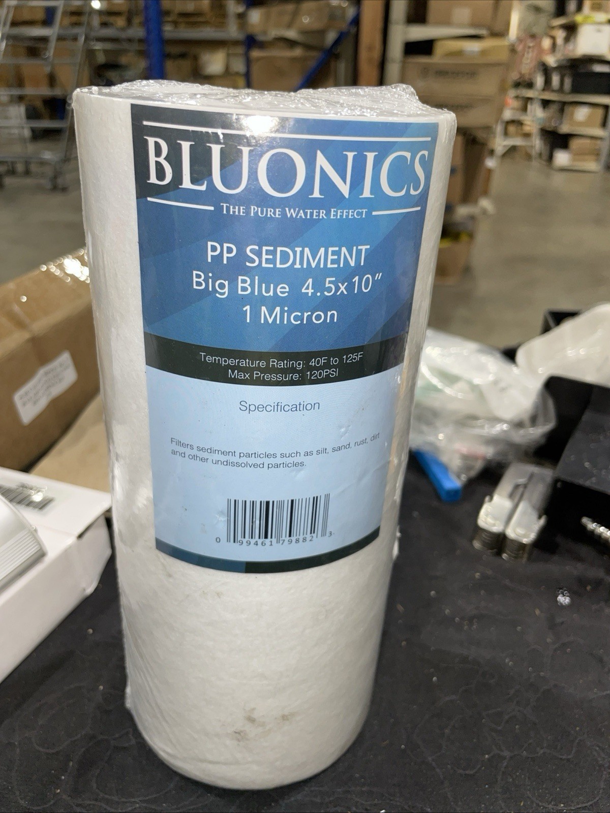 Bluonics 10 x 4.5" (5 Micron) Sediment Whole House Water Filter Iron Rust