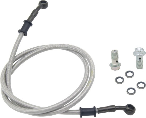 Scooter ATV Dirt Bike Brake Hose Line Kit 10mm Banjo + M10x1.25 Stainless Steel