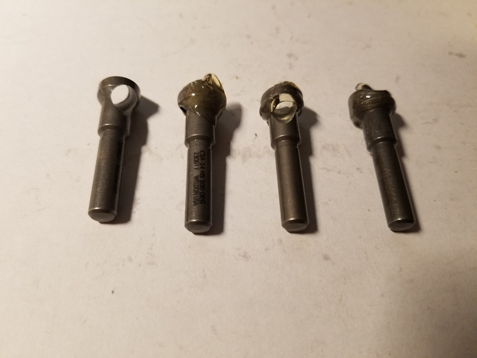 7/16 Zero Flute Countersink - Deburring Tool   4 pack