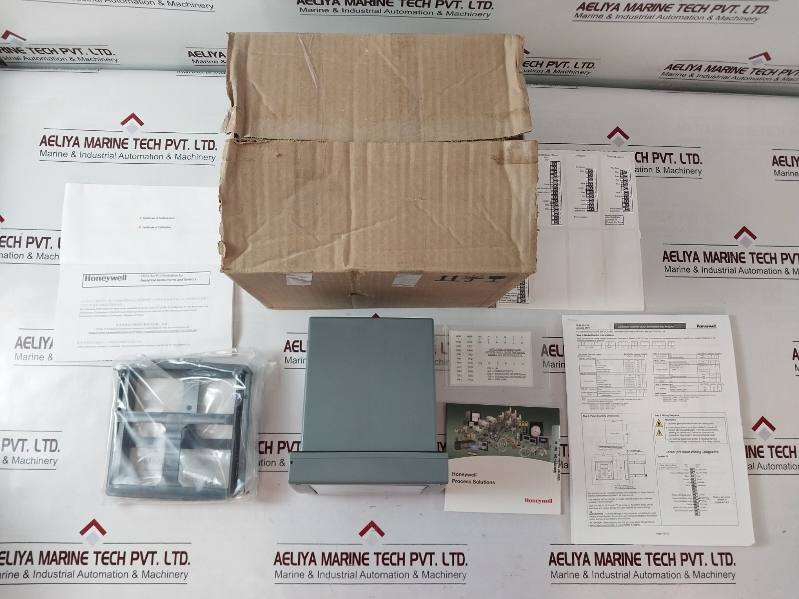 HONEYWELL UDA2182-DB1-DB2-NN-N-00C0-EE Universal Dual Analyzer 50000824-001