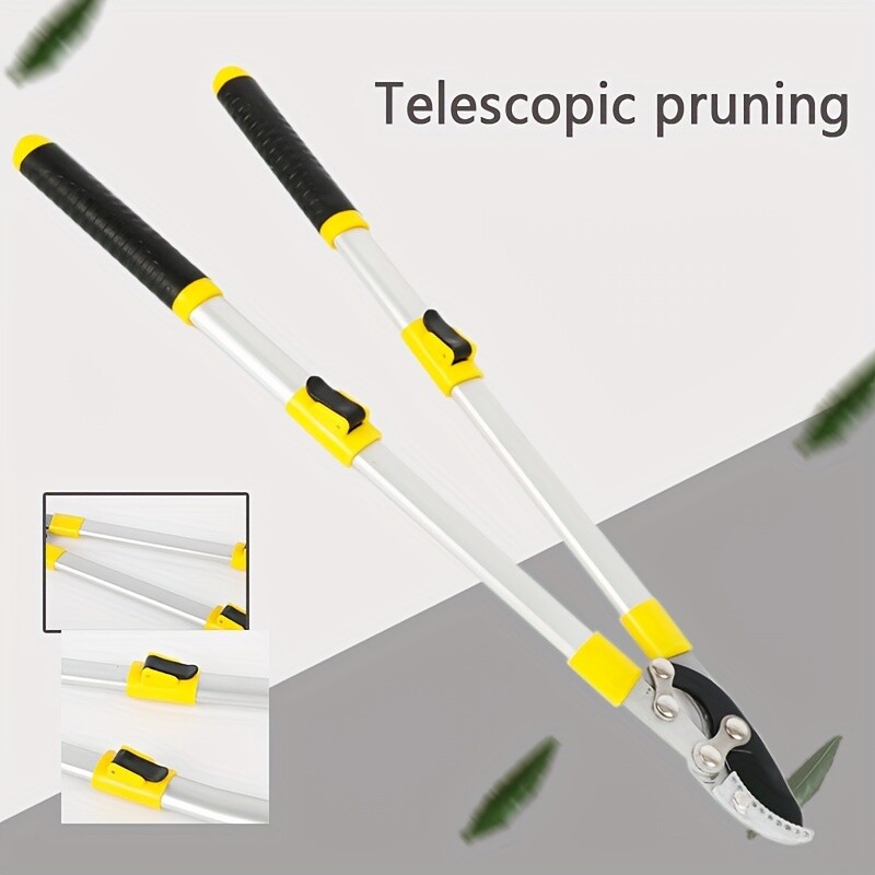1pcs Fruit Tree Pruning Garden Scissors for Strong Branches,Telescopic Scissors