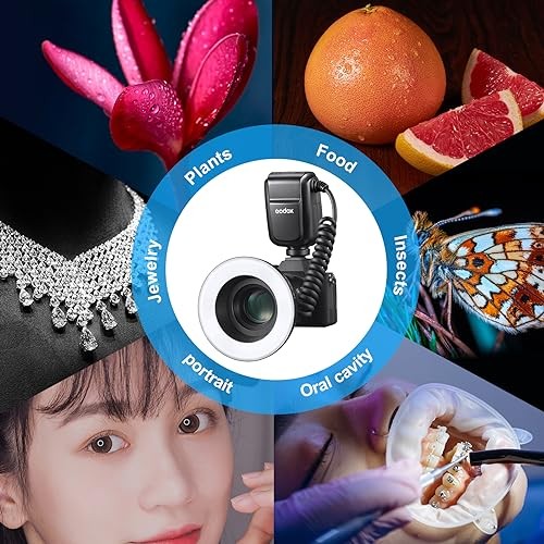 Godox MF-R76N TTL Macro Ring Flash For Nikon