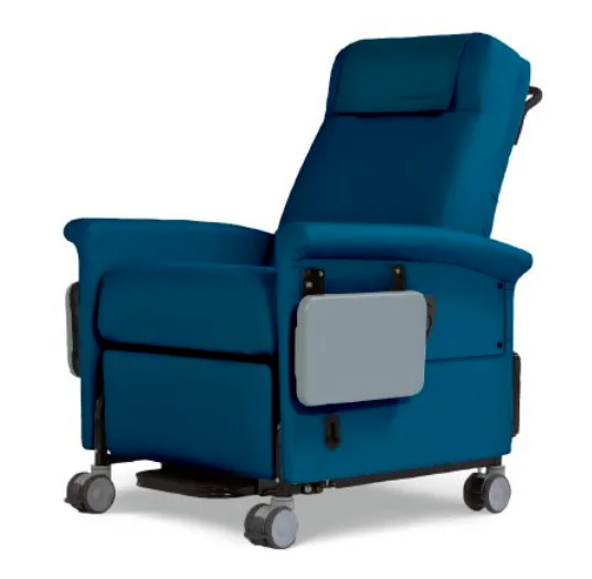 CHAMPION 54F4T45-TS7 Transport Manual Recliner Vinyl 5 Inch Casters