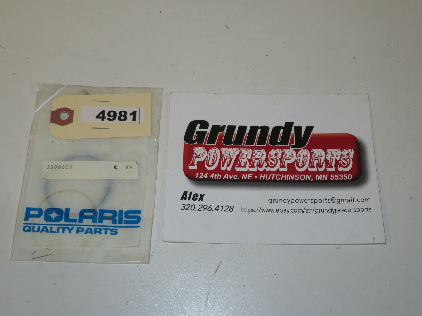 Polaris - New OEM Endcap O-Ring Fox - 1500003 / 1500098 / 1500126