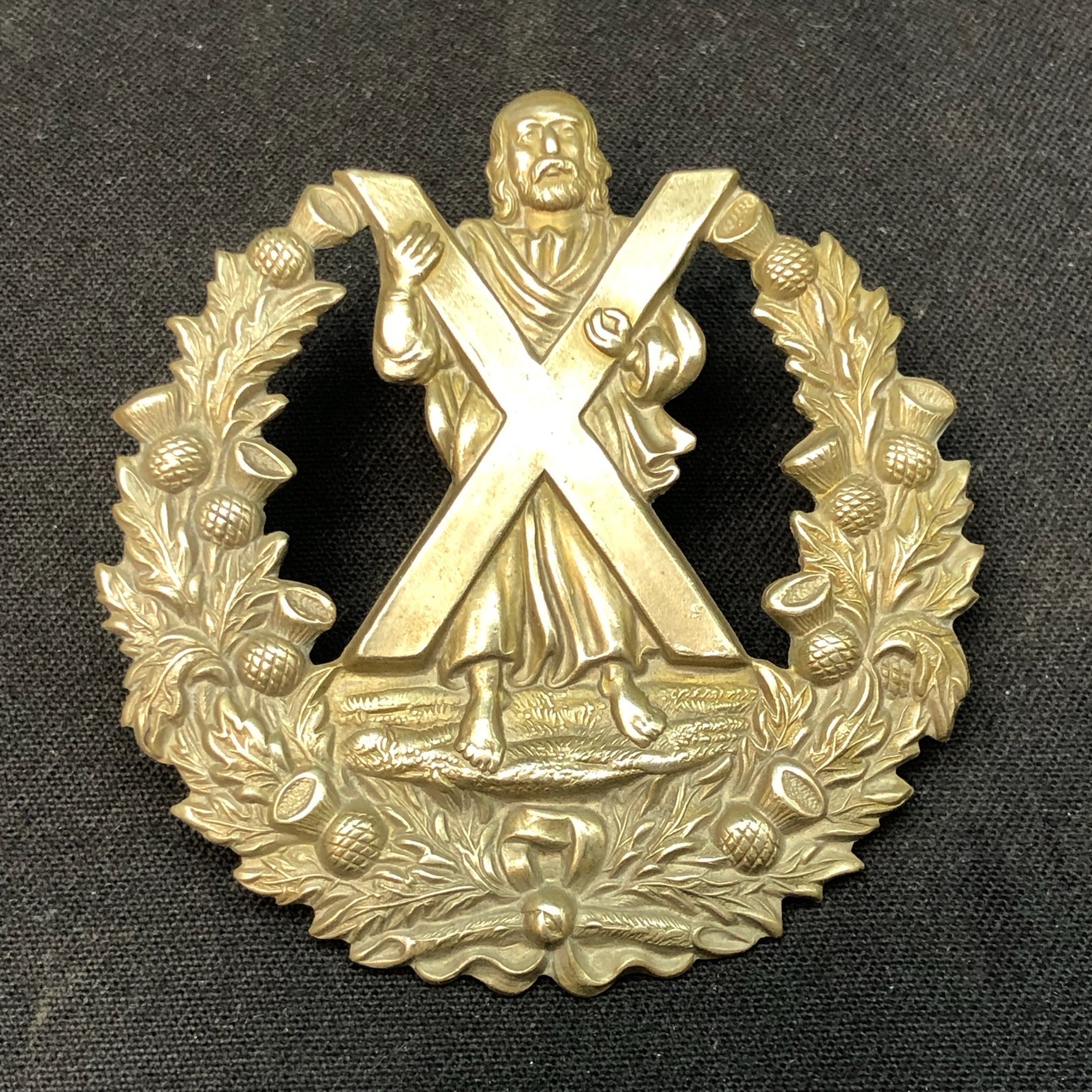 Queen's Own Cameron Highlanders - Original British Army Cap Badge