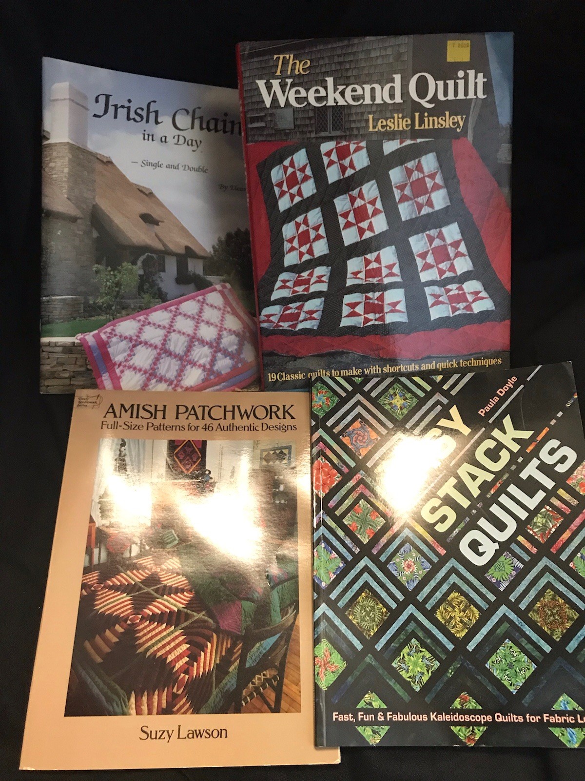 Vintage Quilting Books lot Of 4 Quilt Craft Sewing Patchwork
