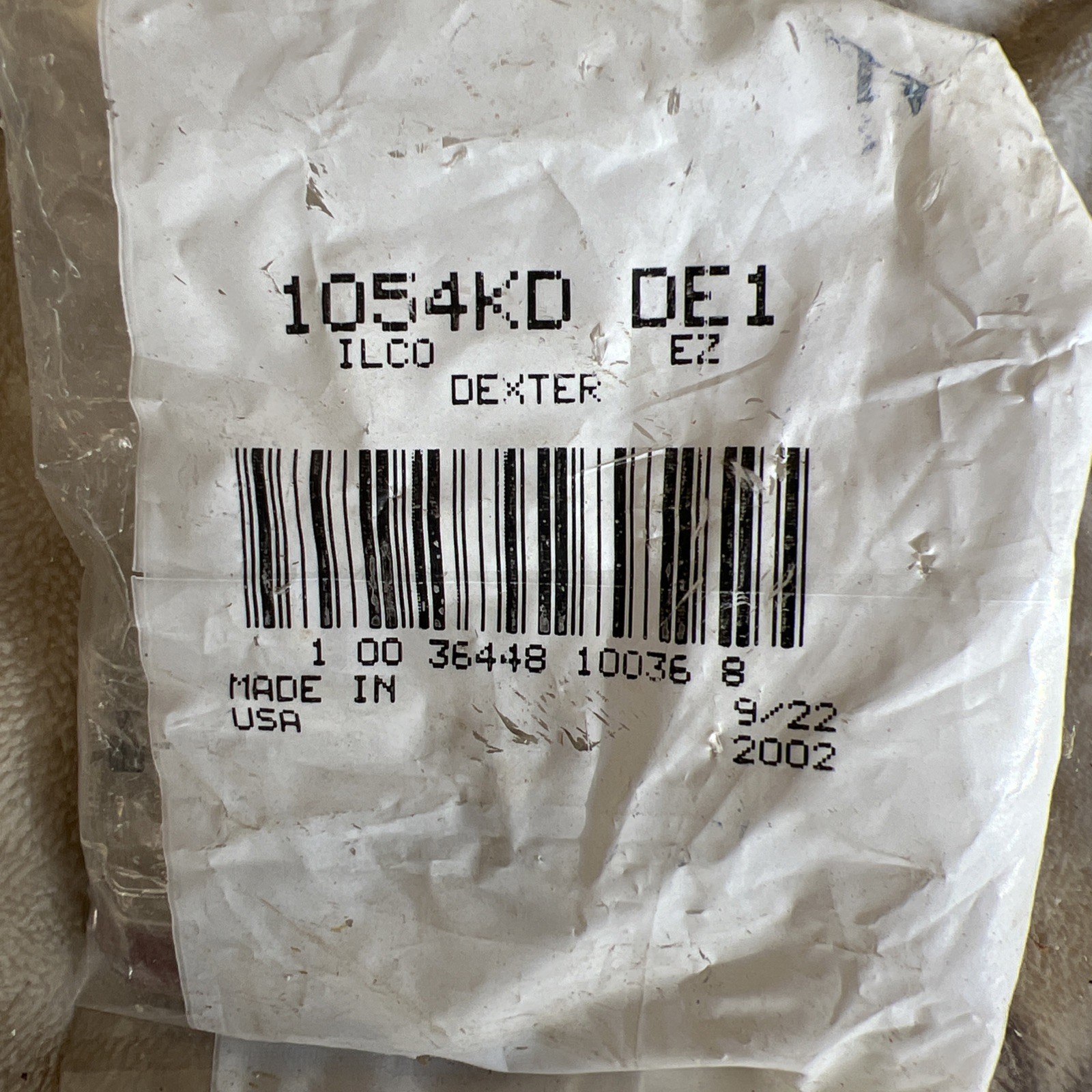 Lot Of 10 Ilco 1054KD / DE1 Key Blanks for Dexter DE1 Nickel Plated 5 Pin NOS
