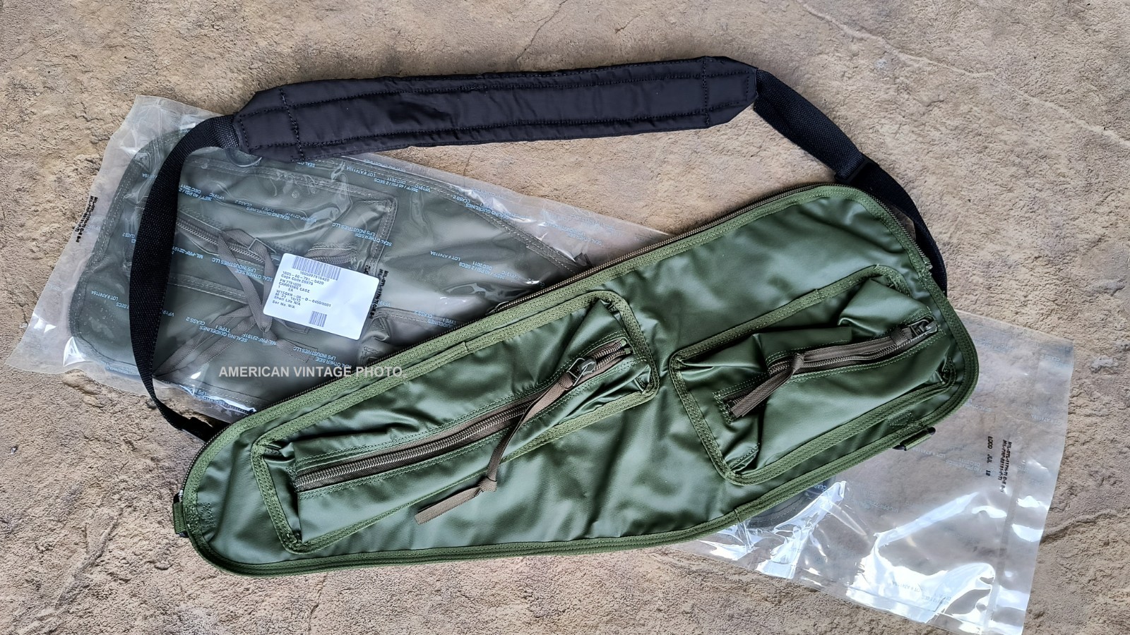 US Military USMC Folder M60 M249 Case Shoulder Range Bag Tool Utility Barrel NEW