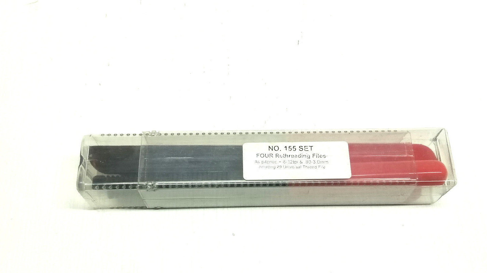 T&E Tools No. 155 Set 4 Rethreading Files "Made In The USA"