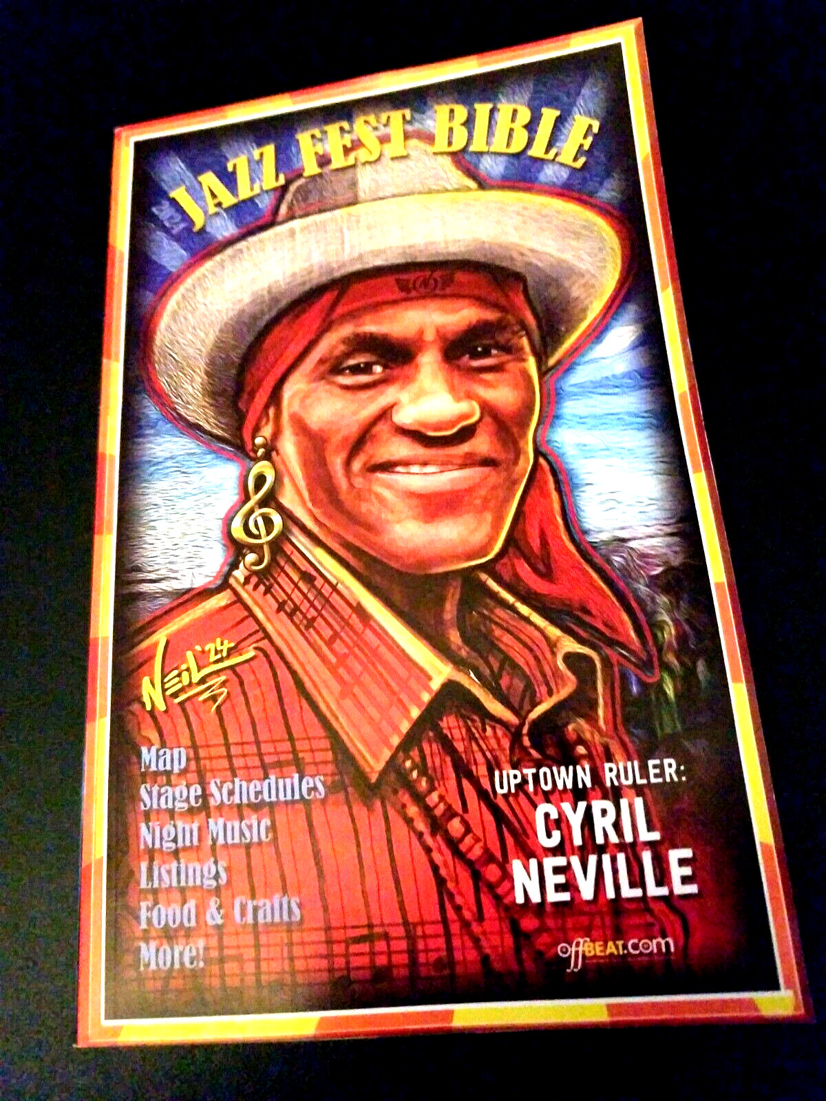 2024 NEW ORLEANS JAZZ FEST BIBLE Cyril Neville Offbeat Magazine