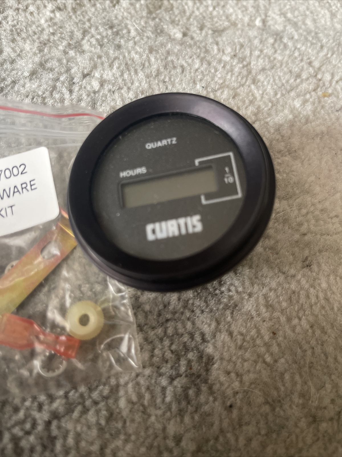 Universal Forklift Digital Hour Meter Cluster with Installation Bracket