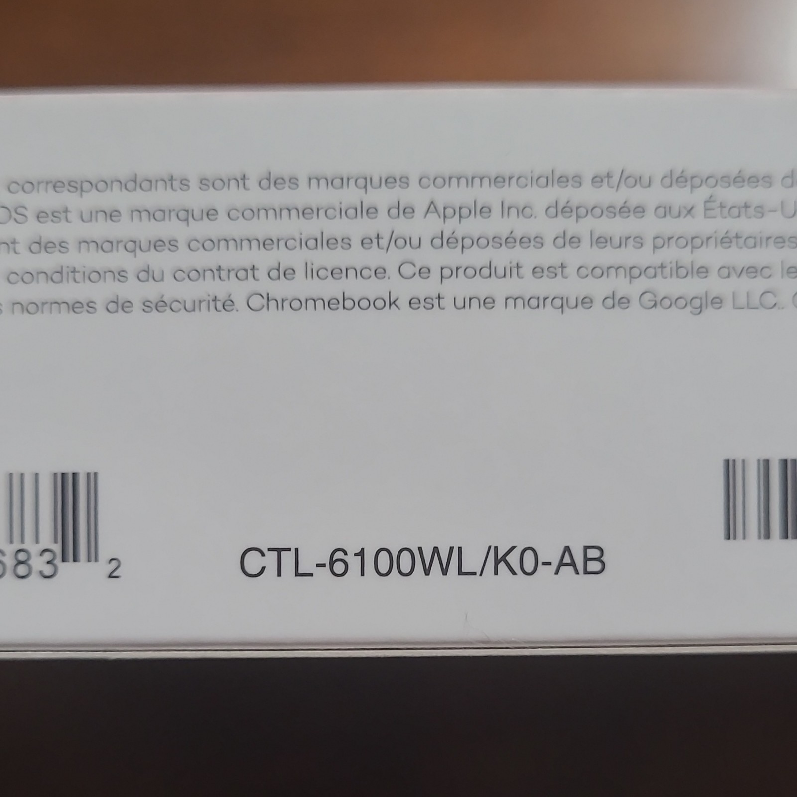 Wacom Intuos Bluetooth Graphics Tablet CTL-6100WL/K0-AB No Software Included