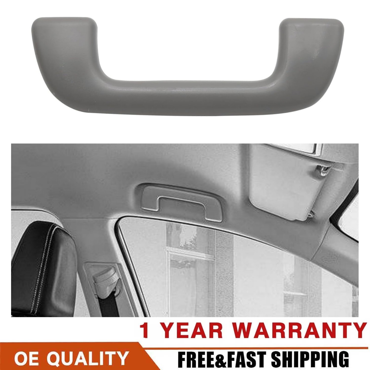 1X Front Right Inner Roof Ceiling Pull Handle Grab For Toyota Corolla Yaris Rav4