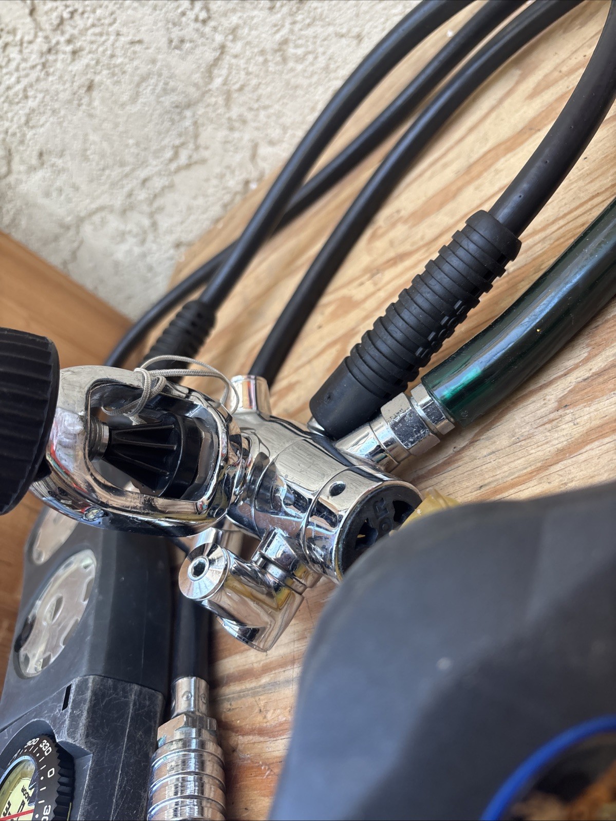 DACOR Digital/analog Gauge Scuba Diving Extreme Plus Regulator set