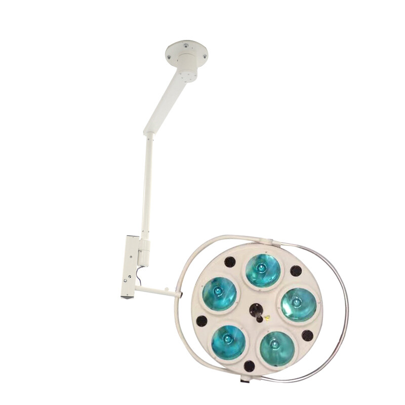 25W Surgical Operating Light Ceiling Mounted Shadowless Dental Exam Halogen Lamp