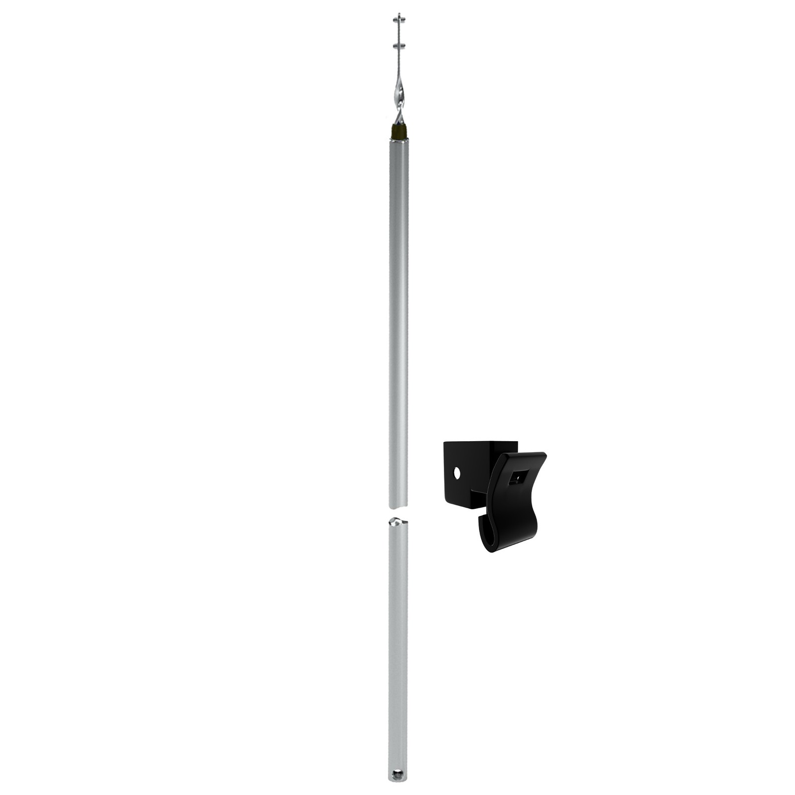Brixwell Non-Tilt Tube Balance,35" Tube,Black Bearing with 75-500a Bracket
