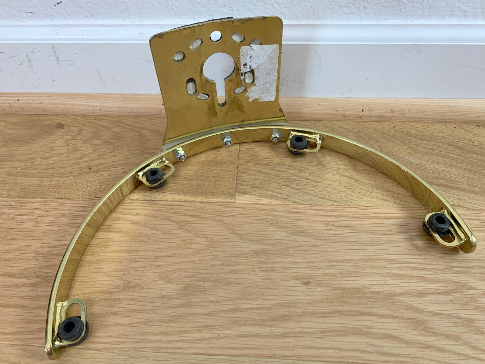 Gauger PureCussion RIMS Mount 12" 6-Lug Rack Tom GOLD Suspension Holder Bracket