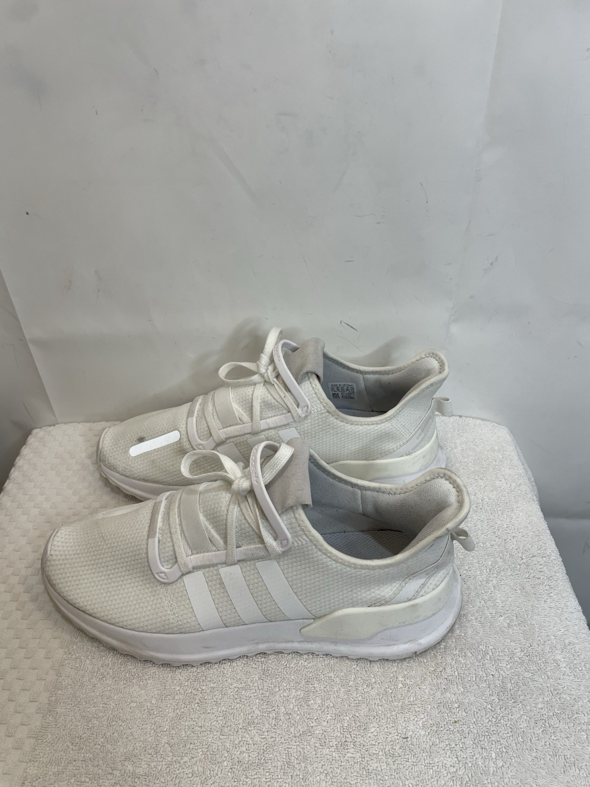 Adidas Men's Size 10.5 Path Run White Running Shoes
