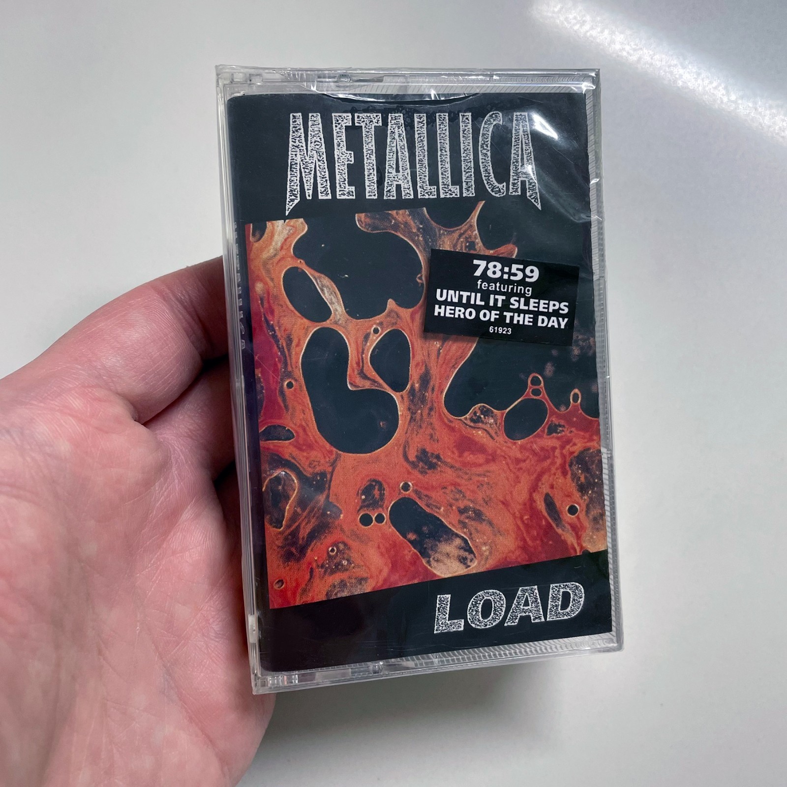 METALLICA - LOAD 1996 US Cassette Tape w/ Hype Sticker NEW SEALED : )
